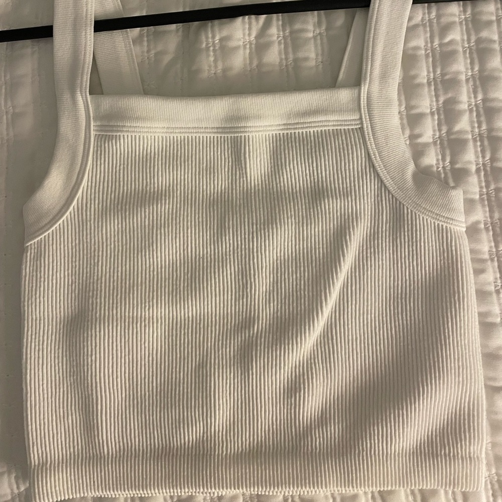 White basic top